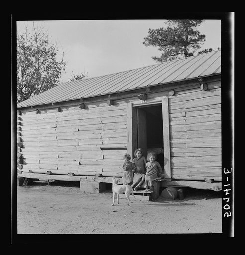 Indian children (mixed breed) near Pembroke, Maxton, North Carolina
