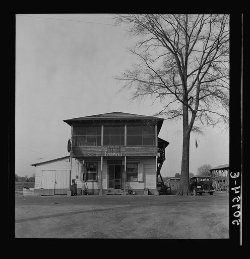 Untitled photo, possibly related to: General store and post office, sawmill town. Ashepoo, South Carolina