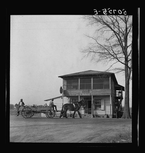 General store and post office, sawmill town. Ashepoo, South Carolina