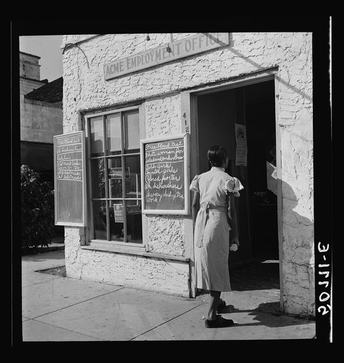 Untitled photo, possibly related to: Employment agency, Miami, Florida