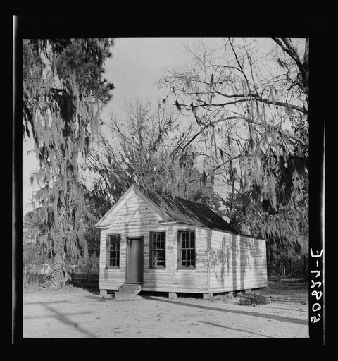 Schoolhouse near Summerville, South Carolina