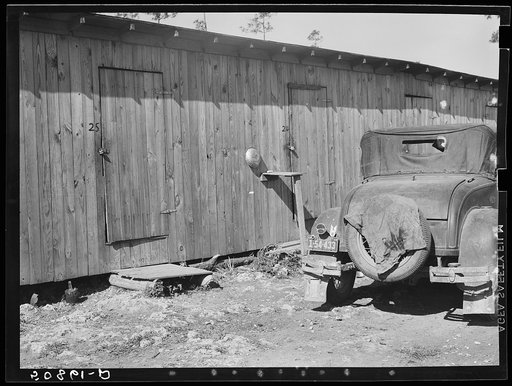 Negro quarters for migrant agricultural workers. Homestead, Florida