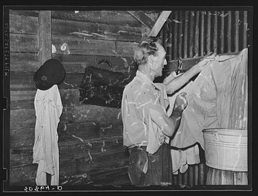 Migrant agricultural laborer from Tennessee who formerly worked on the railroad. Homestead, Florida