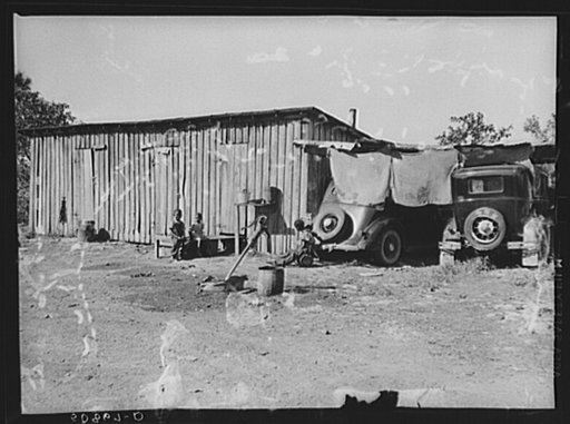 Negro transient agricultural laborers quarters. Homestead, Florida