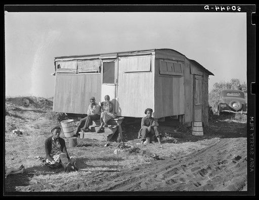 Negro quarters for migrant agricultural workers. Lake Harbor, Florida