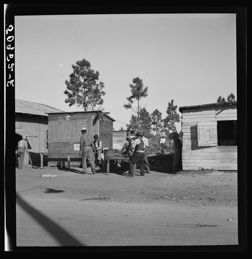 Untitled photo, possibly related to: Main street, Negro section. Homestead, Florida