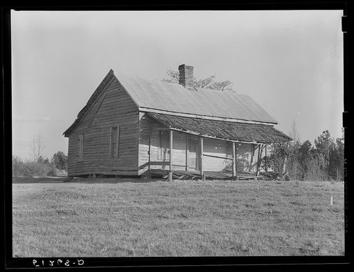 Abandoned home. Greene County, Georgia