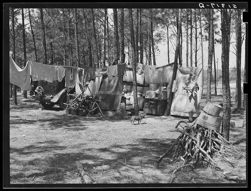 Family moving from place to place through southern regions doing any kind of repair work near Atlanta, Georgia