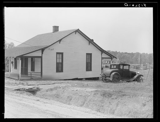 Mill village house near Atlanta, Georgia