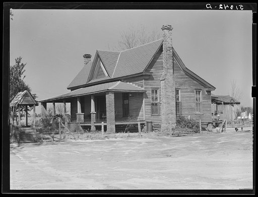 Home of George Johnson, tenant purchase family. Pike County, Alabama