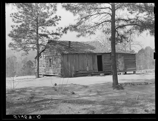 "New" home of family who formerly lived in "camelback" house near Elba. Coffee County, Alabama