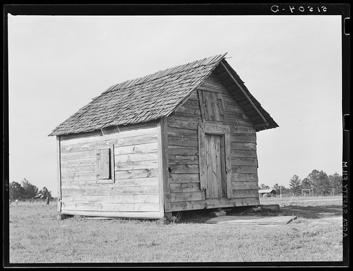 Old school building. Gee's Bend, Alabama