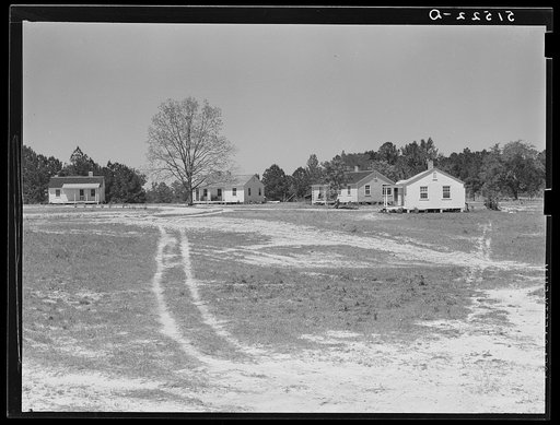 Teacher's and nurse's homes. Gee's Bend, Alabama