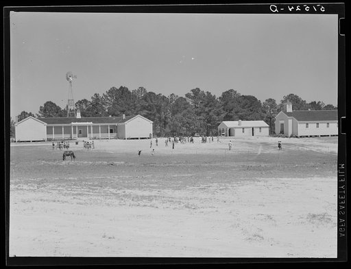 School, shop, church and community building. Gee's Bend, Alabama