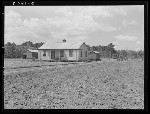 Untitled photo, possibly related to: Steel house operated by Larry Hall. Flint River Farms, Georgia
