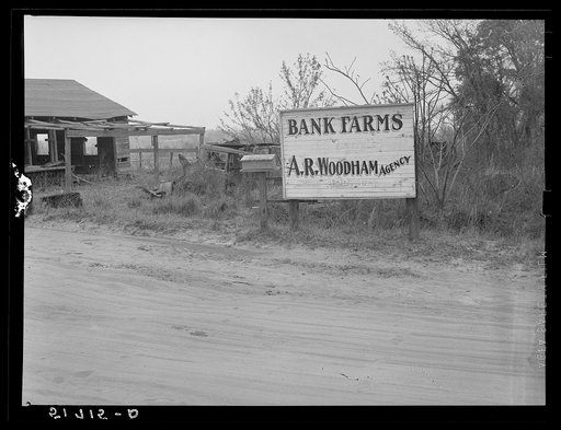 One of many "bank" farms. Coffee County, Alabama