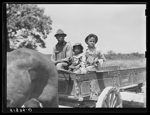 One of project families. Flint River Farms, Georgia