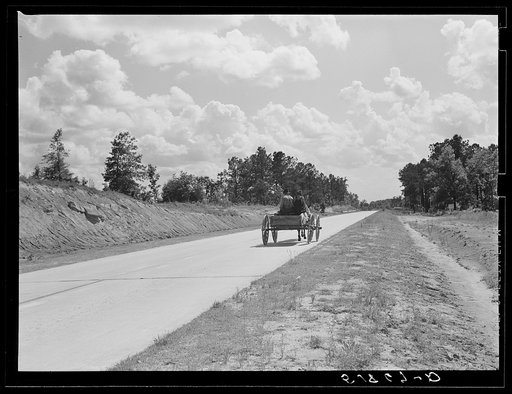 Untitled photo, possibly related to: Highway near Greensboro, Georgia
