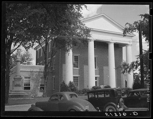 Untitled photo, possibly related to: Old courthouse. Greensboro, Greene County, Georgia