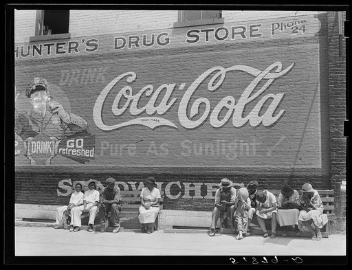 General scene, main street. Greensboro, Georgia