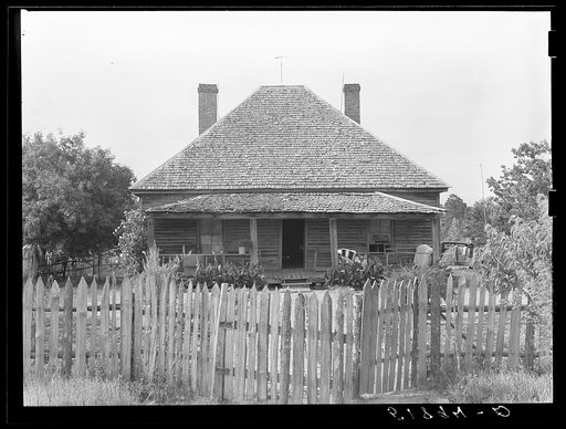 Rehabilitation client's house. Greene County, Georgia