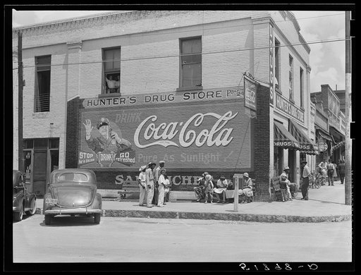Untitled photo, possibly related to: General scene, main street. Greensboro, Greene County, Georgia