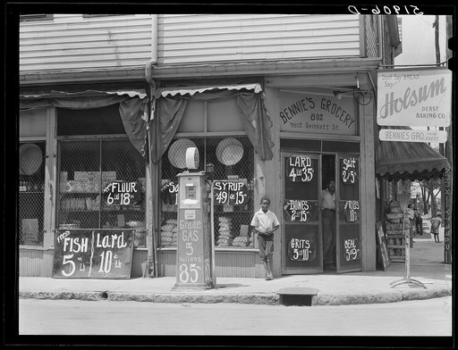 Negro grocery store. Savannah, Georgia