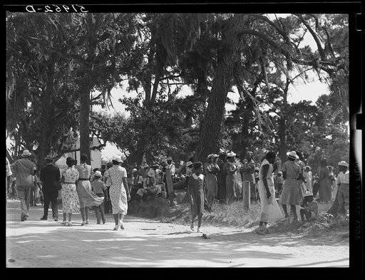 Negro picnic, Fourth of July, near Beaufort, South Carolina