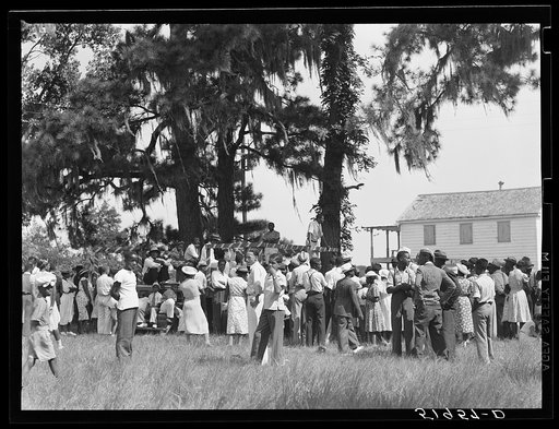 Negro Fourth of July picnic near Beaufort, South Carolina