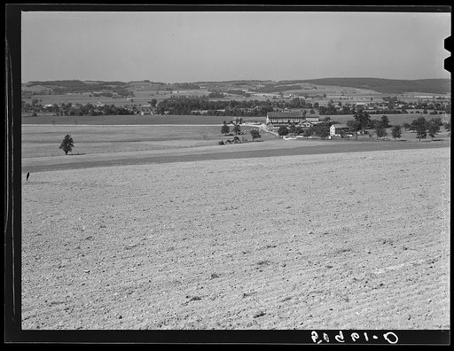 Rich farmland. Lancaster County, Pennsylvania