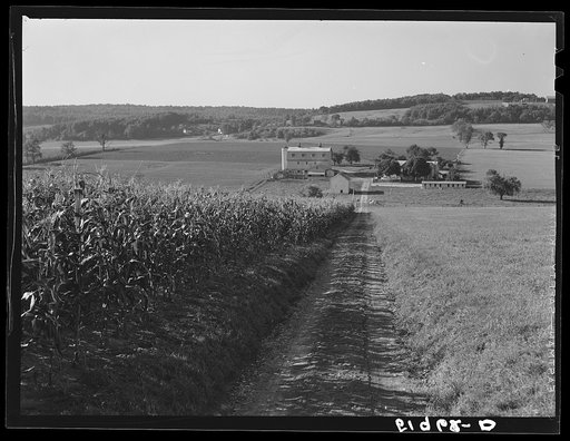 Rich farmland. Lancaster County, Pennsylvania