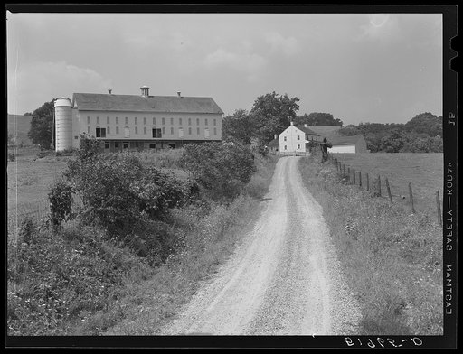 Rich Pennsylvania farmland. York County, Pennsylvania