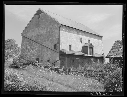 Untitled photo, possibly related to: Barn on rich farmland in Bucks County, Pennsylvania
