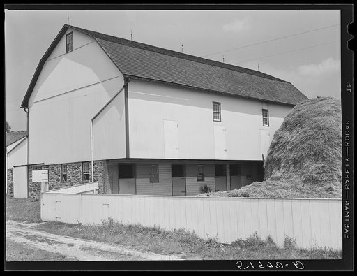 Untitled photo, possibly related to: Barn on rich farmland in Bucks County, Pennsylvania