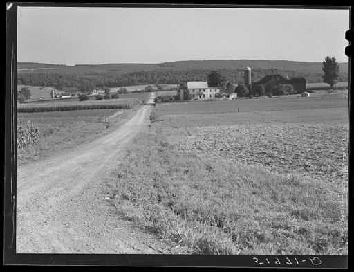 Rich farmland. York County, Pennsylvania