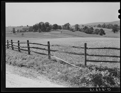 Rich farmland. Lancaster County, Pennsylvania
