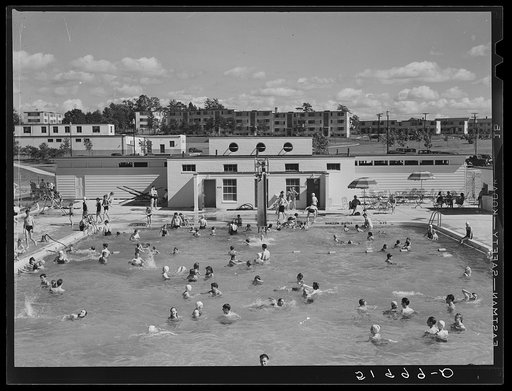 Swimming pool. Greenbelt, Maryland