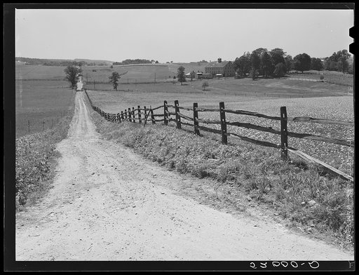 York County. Pennsylvania farmland