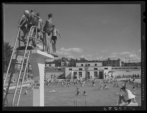 Swimming pool. Greenbelt, Maryland