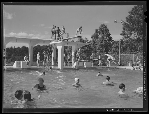 Swimming pool. Greenbelt, Maryland