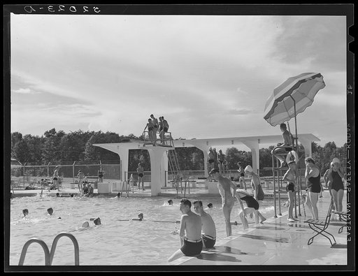 Swimming pool. Greenbelt, Maryland