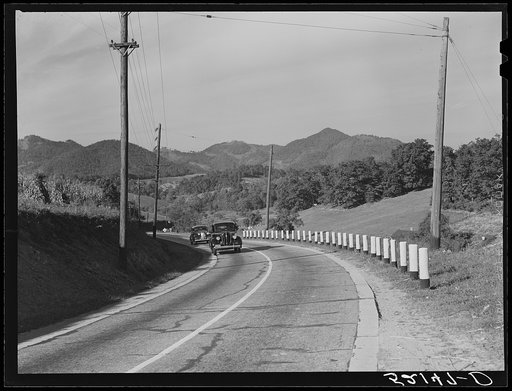 Asheville (vicinity), North Carolina. A highway