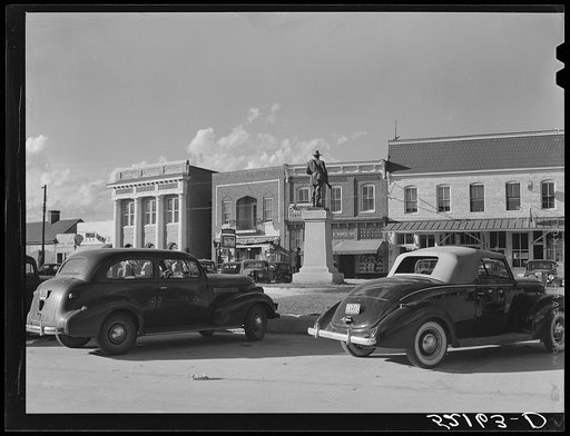 Yanceyville, North Carolina on a Saturday afternoon