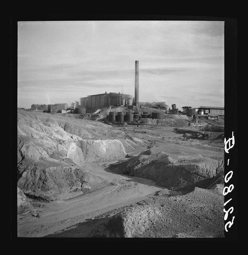 Copper mining and sulfuric acid plant, Copperhill, Tennessee