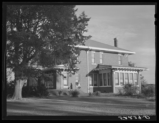 The Knowlton home. Knowlton Plantation, Perthshire, Mississippi Delta, Mississippi