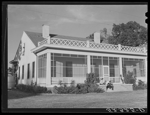 Old home of Jones family. Marcella Plantation, Mileston, Mississippi Delta, Mississippi