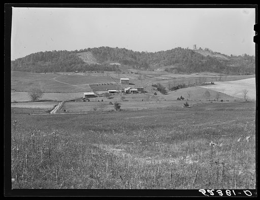 Farm and general landscape, Tennessee