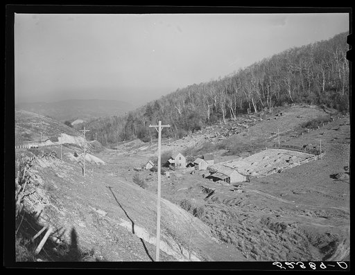 Untitled photo, possibly related to: Small farm near Smokey Mountains, Tennessee
