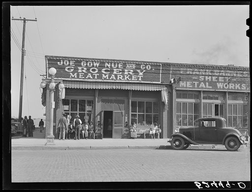 Untitled photo, possibly related to: In the Mississippi Delta. There is an ever-increasing number of Chinese grocerymen and merchants. Leland