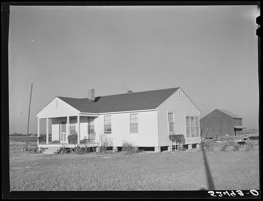 Untitled photo, possibly related to: New home, project barn and chicken house on Sunflower Plantation project. Merigold, Mississippi Delta